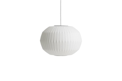 Loftlampe Nelson Angled Sphere Bubble small Ø35 offwhite fra HAY